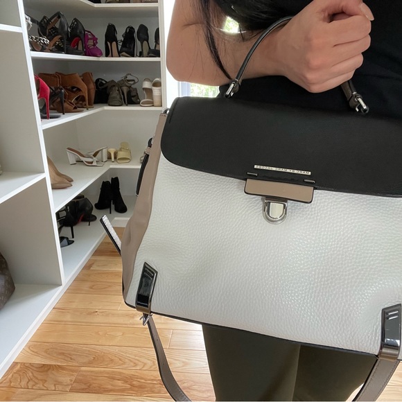 Marc by Marc Jacobs leather color block tote bag - Picture 2 of 6